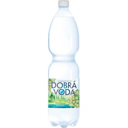 Dobrá voda neperlivá Bílé hrozny 1,5l - PET