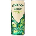 Jameson Ginger Ale & Lime 0,25l plech