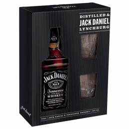 Jack Daniel's Tennessee Whiskey 0,7l kazeta + 2 sklenice