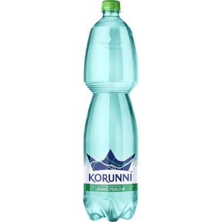 Korunní jemně perlivá 1,5l - PET