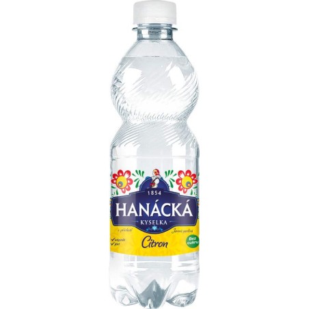Hanácká kyselka citron 0,5l - PET