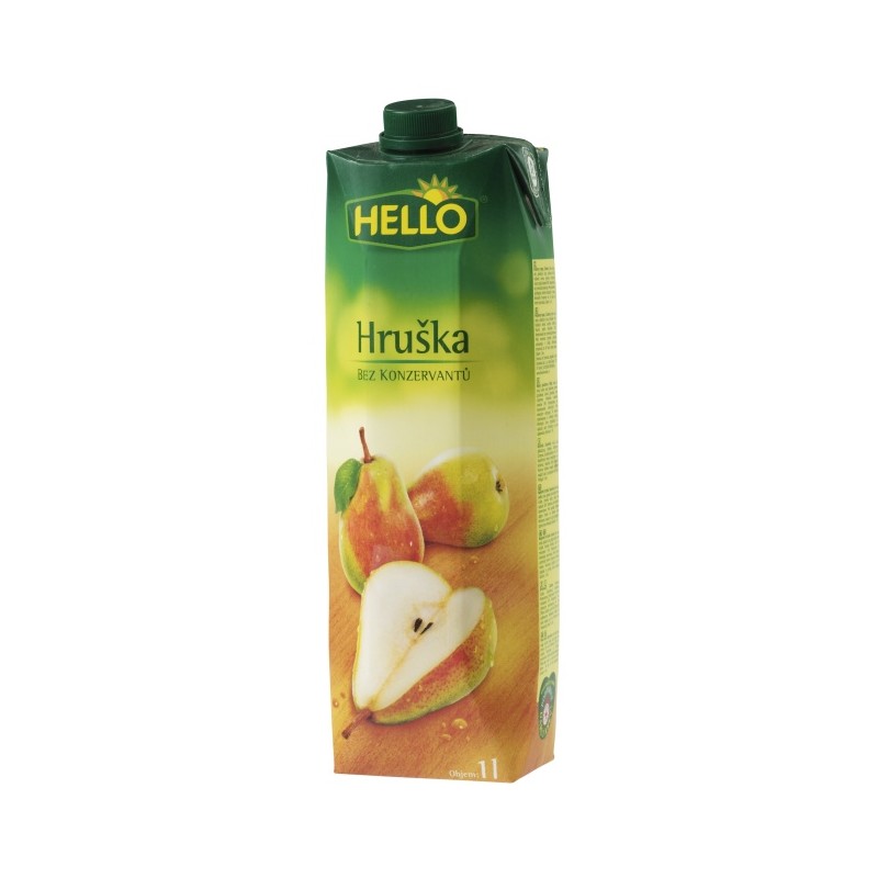 Hello hruška 1l Hello hruška 1l