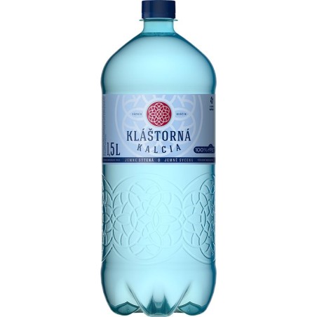 Kláštorná Kalcia jemně sycená 1,5l - PET