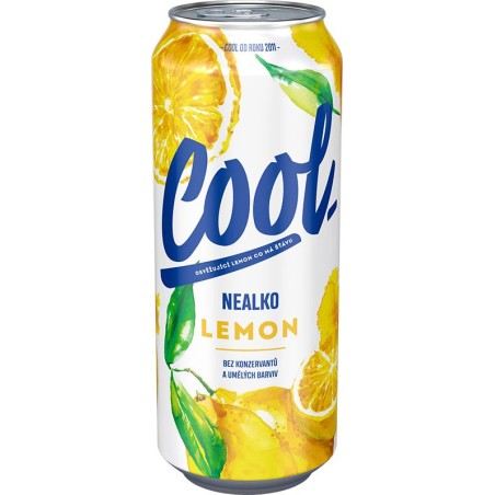 Staropramen cool nealko lemon 0,5l - plech