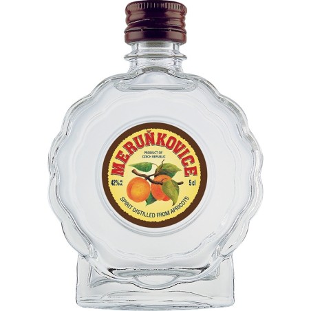 Meruňkovice Jelínek 42% 0,05l budík