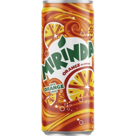 Mirinda pomeranč 0,33l - plech