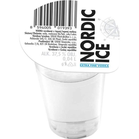 Nordic Ice vodka 0,04l panák