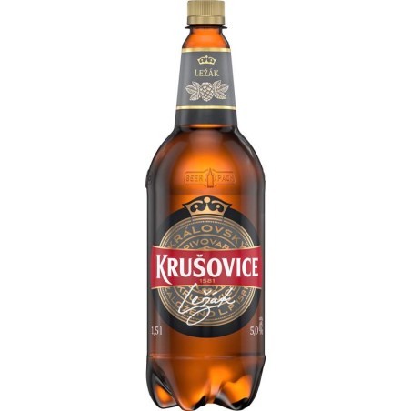 Krušovice 12 světlý ležák 1,5l - PET