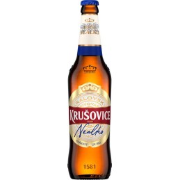 Krušovice hořké nealko 0,5l - sklo