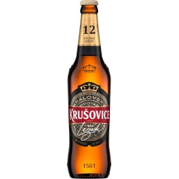 Krušovice 12 světlý ležák 0,5l - sklo