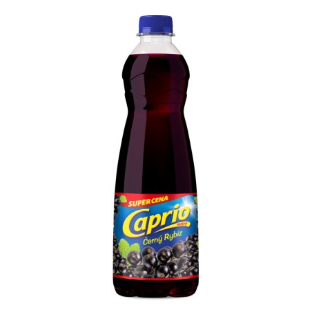 Ovocný koncentrát Caprio hustý Černý rybíz 0,7l - PET