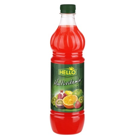 Ovocný koncentrát Hello multivitamín 0,7l - PET