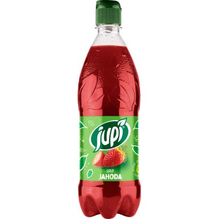Ovocný sirup JUPÍ jahoda 0,7l - PET