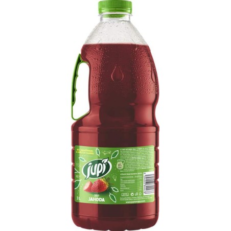 Ovocný sirup JUPÍ jahoda 3l - PET