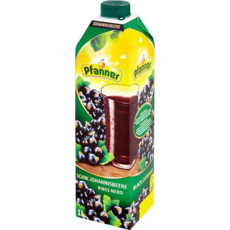Pfanner Černý rybíz 25% 1l