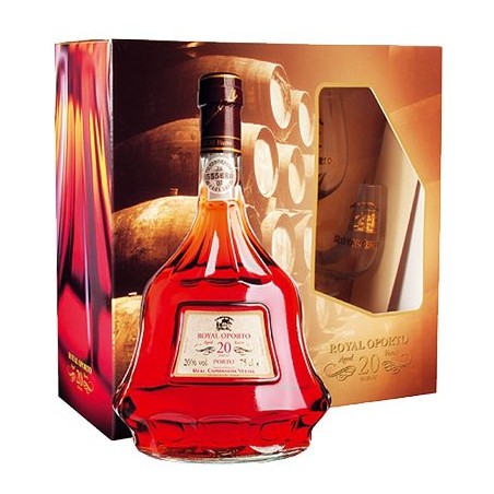 Royal Oporto 20 Years aged Tawny 0,75l + 2 skleničky