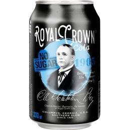 Royal Crown Cola NO SUGAR 0,33l plech