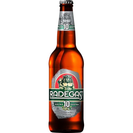 Radegast Rázná 10 0,5l - sklo