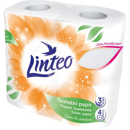 Toaletní papír Linteo 3vr. 4 x15m