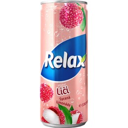 Relax Limonáda liči 0,33l plech