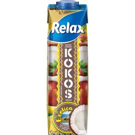 Relax Exotica kokos - ananas - banán 1l