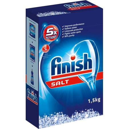 Finish salt - sůl do myčky 1,5kg
