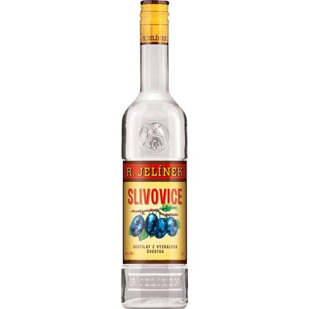 Slivovice Jelínek bílá 40% 0,5l