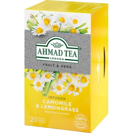 Ahmad Tea Heřmánek a citrónová tráva 20x1,5g