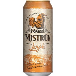 Velkopopovický Kozel Mistrův ležák 0,5l - plech