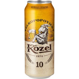 Velkopopovický Kozel světlý 0,5l - plech