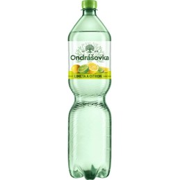 Ondrášovka limetka a citron jemně perlivá 1,5l - PET
