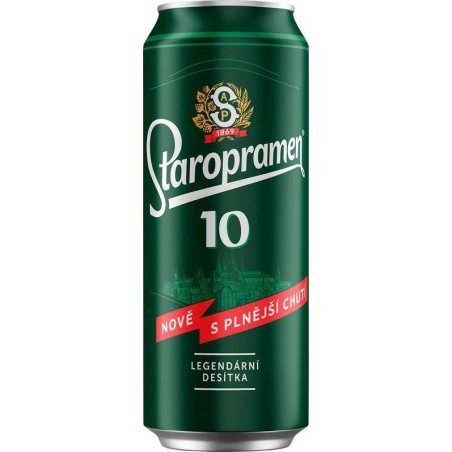 Staropramen světlý 0,5l - plech