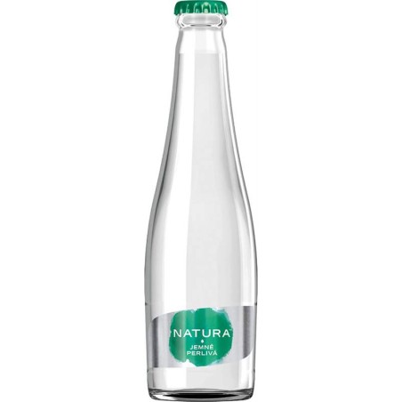 Natura jemně perlivá 0,33l - sklo