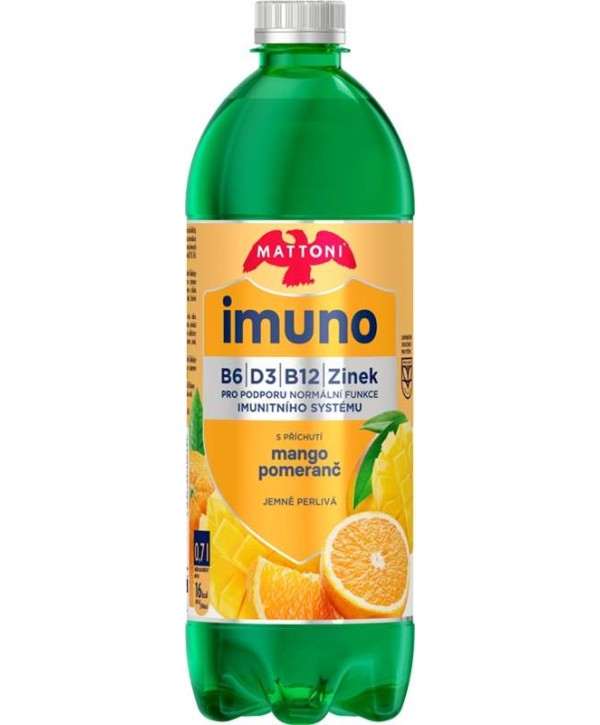 Mattoni Imuno mango & pomeranč 0,7l - PET