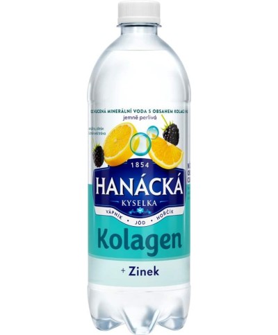 Hanácká Kyselka Kolagen ostružina & citron 0,7l - PET