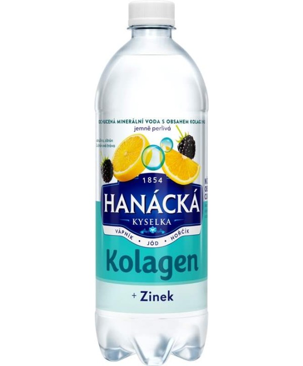 Hanácká Kyselka Kolagen ostružina & citron 0,7l - PET