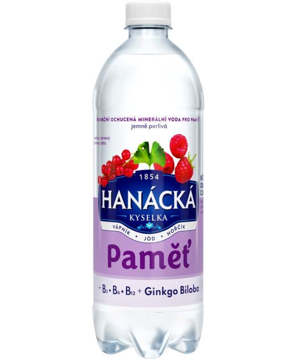 Hanácká Kyselka Paměť červený & černý rybíz 0,7l - PET