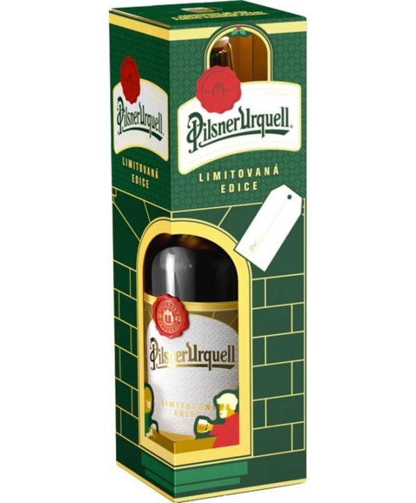 Pilsner Urquell 1l - dárkové balení