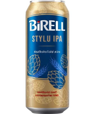 Birell Stylu IPA 0,5l - plech