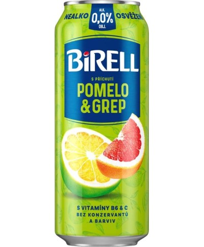 Birell Pomelo & grep 0,5l - plech