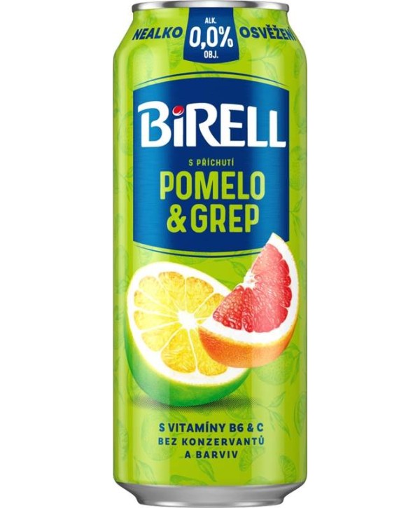 Birell Pomelo & grep 0,5l - plech