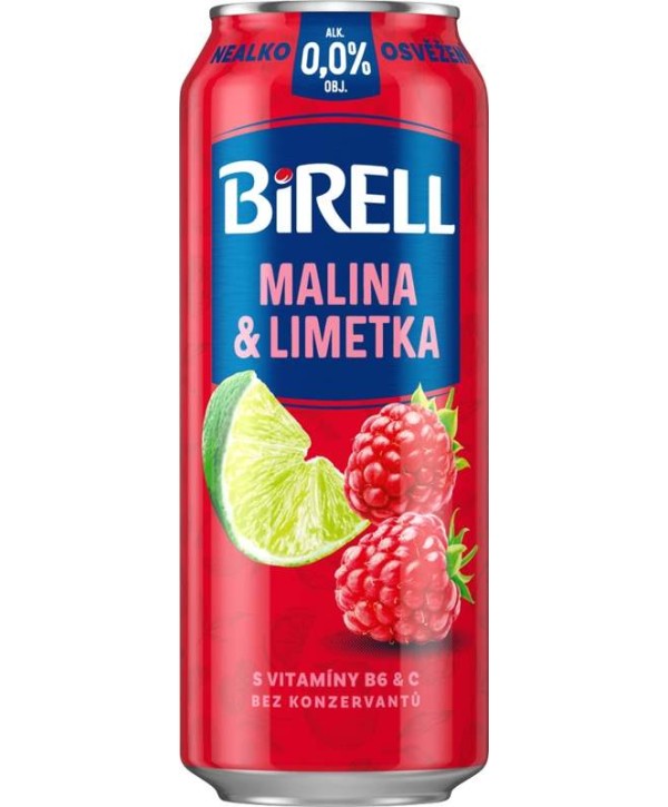 Birell Limetka & Malina 0,5l - plech