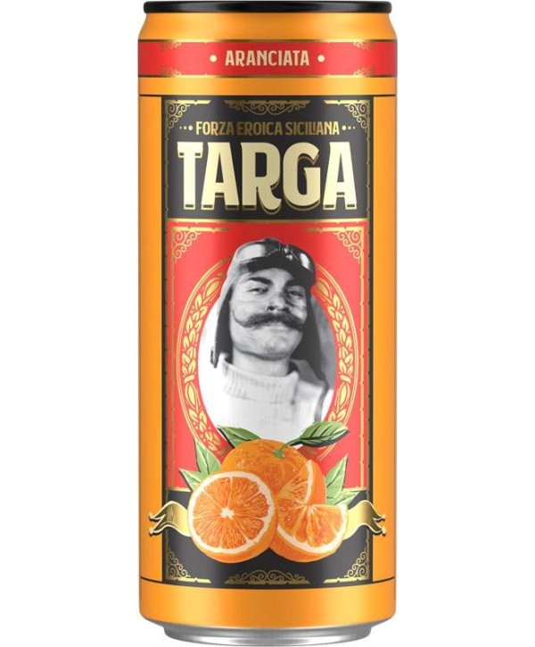 Targa pomeranč 0,33l plech