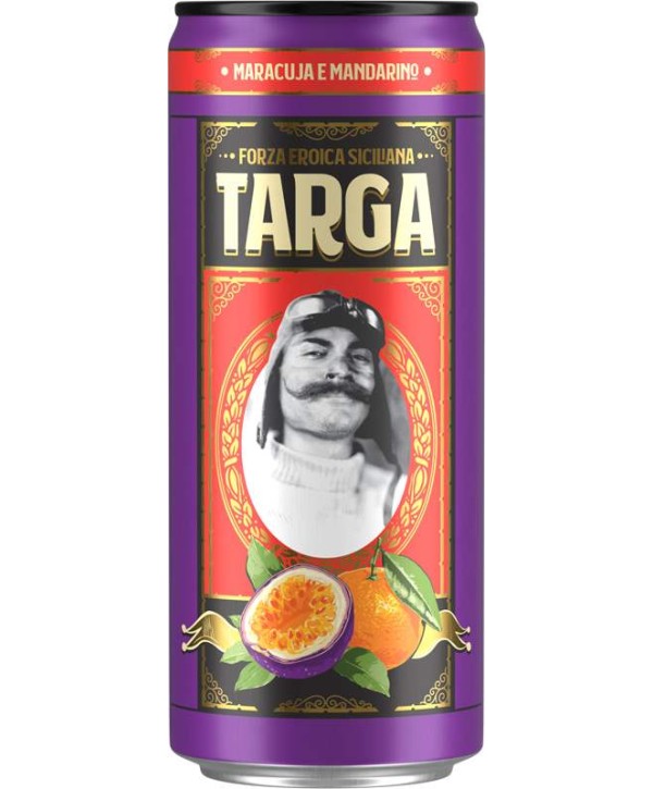 Targa Maracuja e Mandarino 0,33l - plech