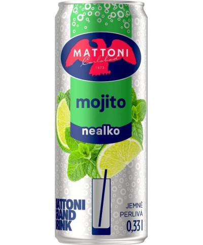Mattoni Mojito nealko 0,33l - plech