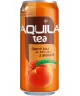 Aquila černý čaj se šťávou z broskve 0,33l - plech
