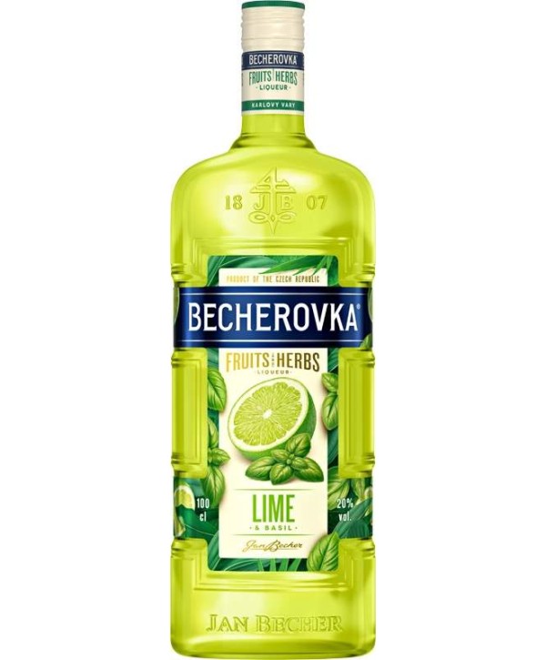 Becherovka Lime & Basil 1l