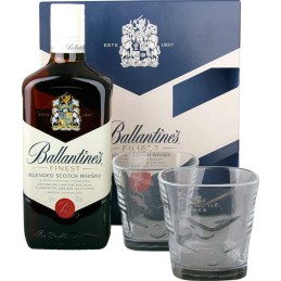 Ballantine´s Finest 0,7l - kazeta 2x sklenička