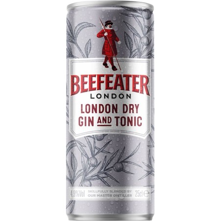 Beefeater & tonic 0.25l - plech