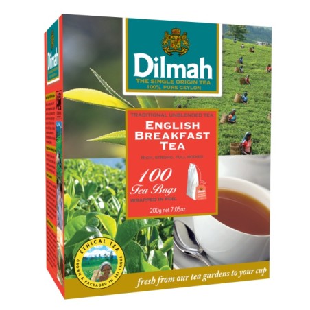 Dilmah English Breakfast 100x2g